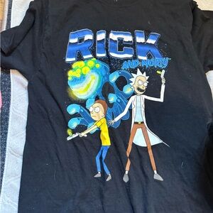 Rick & Morty Adult Swim Graphic Tee Size Medium
